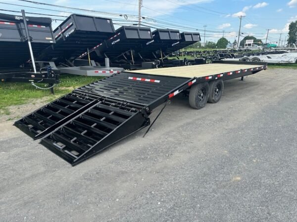 CAM Superline 8 x 25 Deckover Equipment Trailer – Super Ramps - Image 8