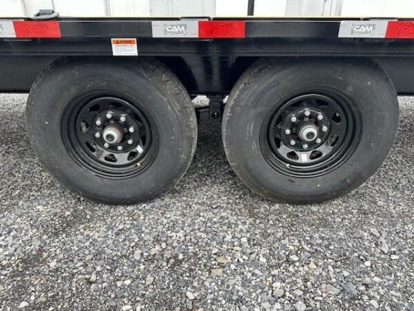 CAM Superline 8.5 x 22 Deckover Equipment Trailer – Slide Out Ramps - Image 8