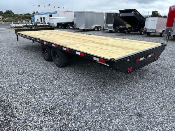 CAM Superline 8.5 x 24 Deckover Equipment Trailer – Slide Out Ramps - Image 5