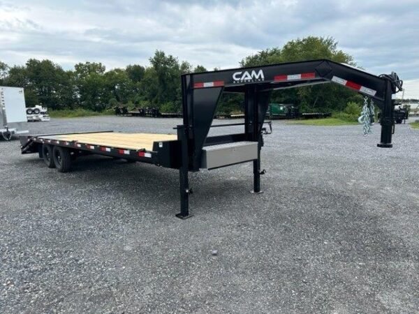 CAM Superline 8 x 25 Gooseneck Deckover Equipment Trailer