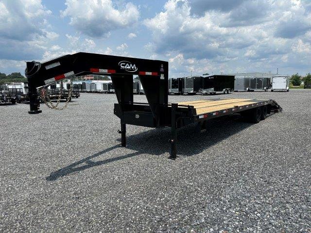 CAM Superline 8 x 30 Deckover Gooseneck Equipment Trailer - Image 4