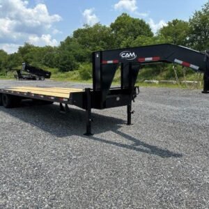 CAM Superline 8 x 30 Deckover Gooseneck Equipment Trailer