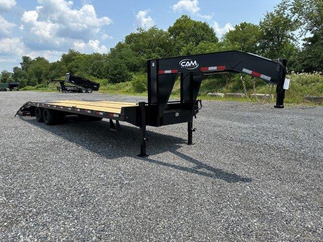 CAM Superline 8 x 30 Deckover Gooseneck Equipment Trailer