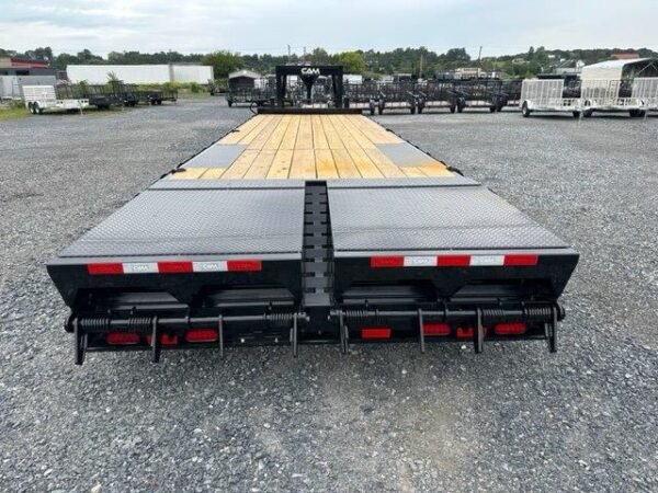 CAM Superline 8 x 30 Gooseneck Deckover Equipment Trailer - Image 6