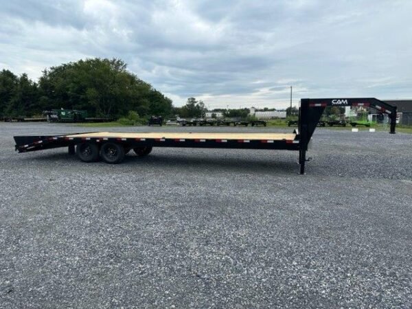 CAM Superline 8 x 30 Gooseneck Deckover Equipment Trailer - Image 8
