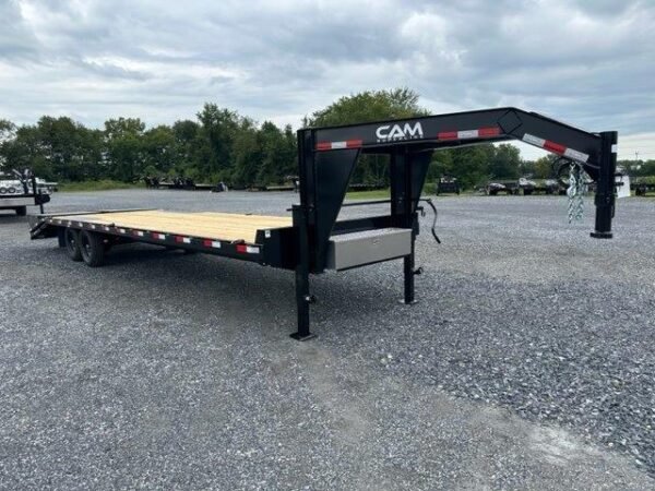 CAM Superline 8 x 30 Gooseneck Deckover Equipment Trailer