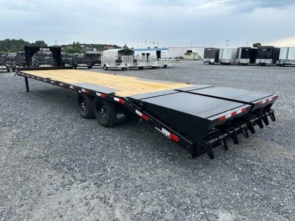 CAM Superline 8 x 30 Gooseneck Deckover Equipment Trailer - Image 5
