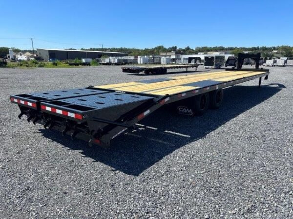 CAM Superline 8 x 35 Deckover Gooseneck Equipment Trailer - Image 7