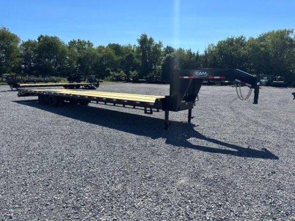 CAM Superline 8 x 35 Deckover Gooseneck Equipment Trailer - Image 6