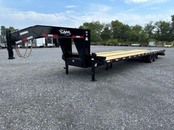 CAM Superline 8 x 35 Gooseneck Equipment Trailer – 12K Axles - Image 4