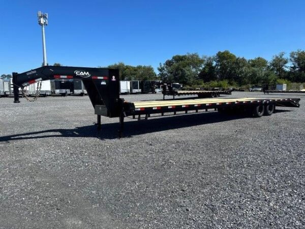 CAM Superline 8 x 40 Gooseneck Equipment Trailer – 12K Axles - Image 6