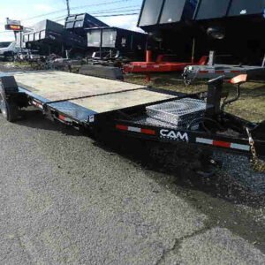 CAM Superline 7 x 20 Heavy Duty Split-Tilt Trailer – Extra Wide Deck