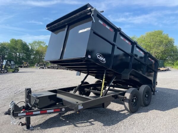 CAM Superline Beast 7 x 14 High Side Dump Trailer - Image 4