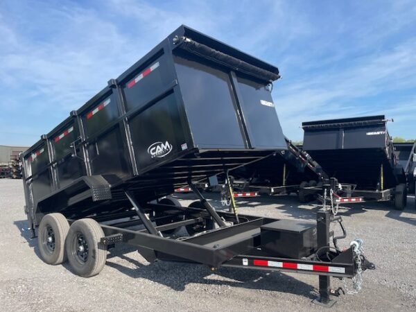 CAM Superline Beast 7 x 14 High Side Dump Trailer
