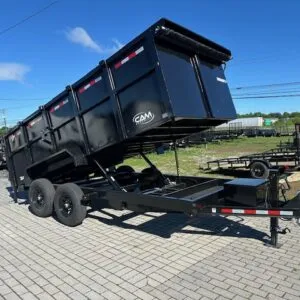 CAM Superline Beast 7 x 16 High Side Dump Trailer