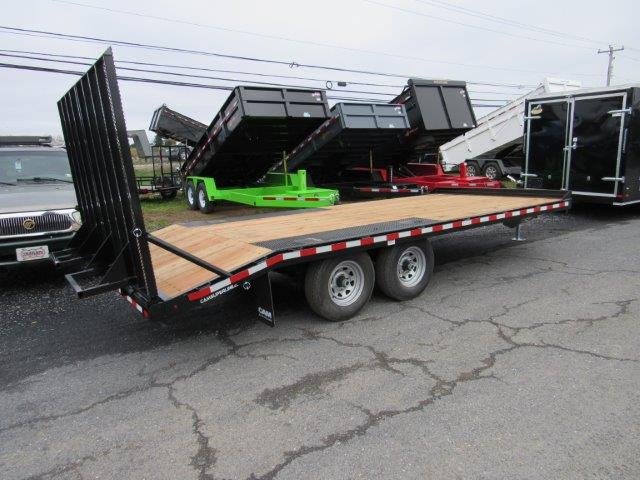 CAM Superline 8 x 18 Equipment Trailer – Split Landscape Ramp - Image 6