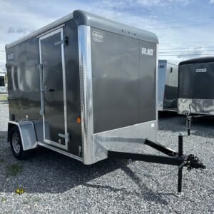 Car Mate 6 x 10 Enclosed Cargo Trailer – Ramp Door