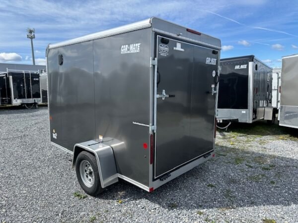 Car Mate 6 x 10 Enclosed Cargo Trailer – Ramp Door - Image 5