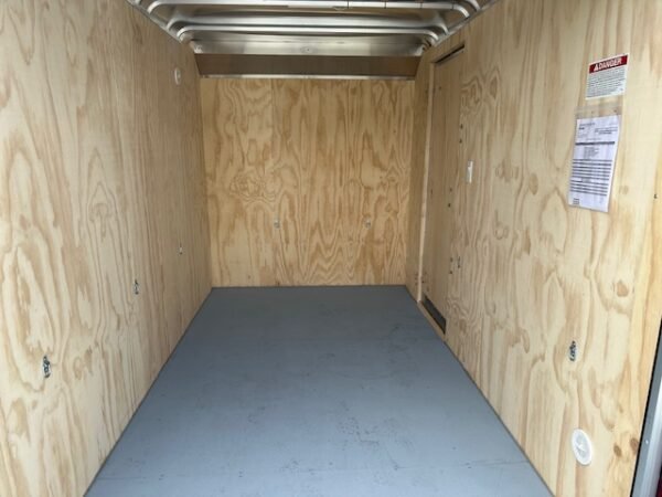 Car Mate 6 x 10 Enclosed Cargo Trailer – Ramp Door - Image 6