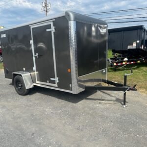 Car Mate 6 x 12 Enclosed Cargo Trailer – Barn Doors