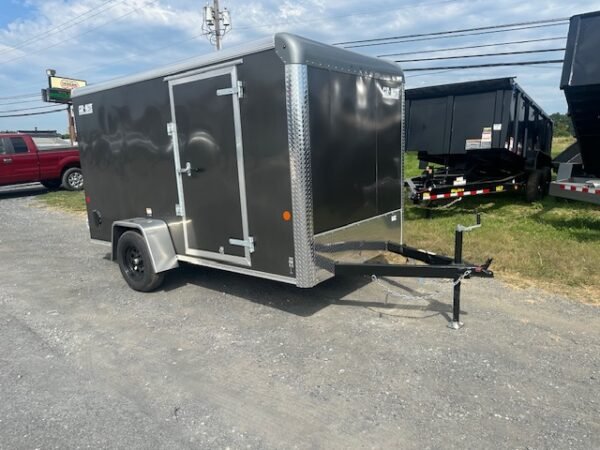 Car Mate 6 x 12 Enclosed Cargo Trailer – Barn Doors