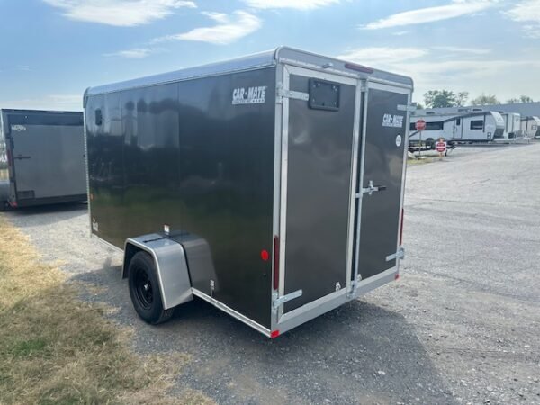 Car Mate 6 x 12 Enclosed Cargo Trailer – Barn Doors - Image 4