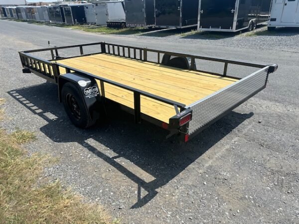 Car Mate 6 x 14 ATV Utility Trailer – Side Ramps - Image 5