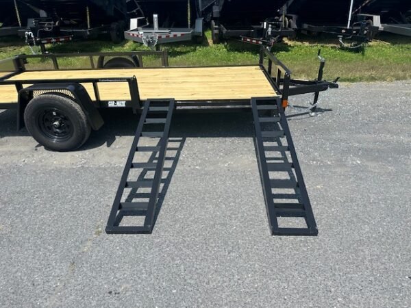 Car Mate 6 x 14 ATV Utility Trailer – Side Ramps - Image 6