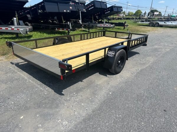 Car Mate 6 x 14 ATV Utility Trailer – Side Ramps - Image 7