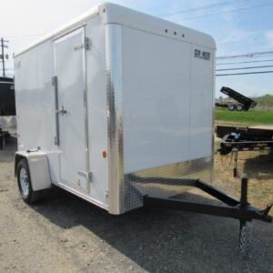 Car Mate 6 x 10 Enclosed Cargo Trailer – 6″ Added Height