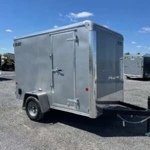 Car Mate 6 x 10 Enclosed Cargo Trailer – Barn Doors