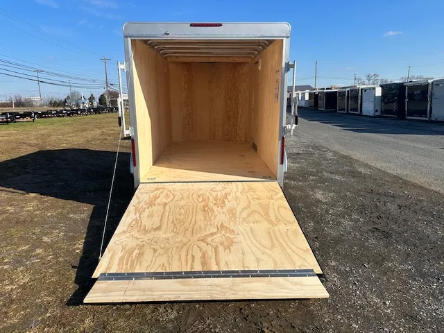 Car Mate 7 x 12 Enclosed Cargo Trailer – V-Nose - Image 3