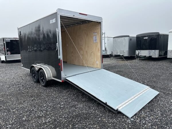 Car Mate 7 x 14 V-Nose Enclosed Cargo Trailer – Avalanche - Image 8