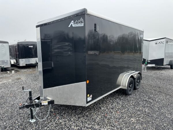 Car Mate 7 x 14 V-Nose Enclosed Cargo Trailer – Avalanche - Image 4