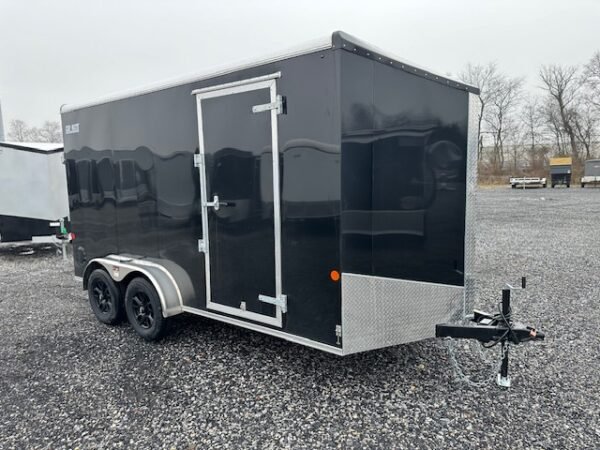 Car Mate 7 x 14 V-Nose Enclosed Cargo Trailer – Avalanche