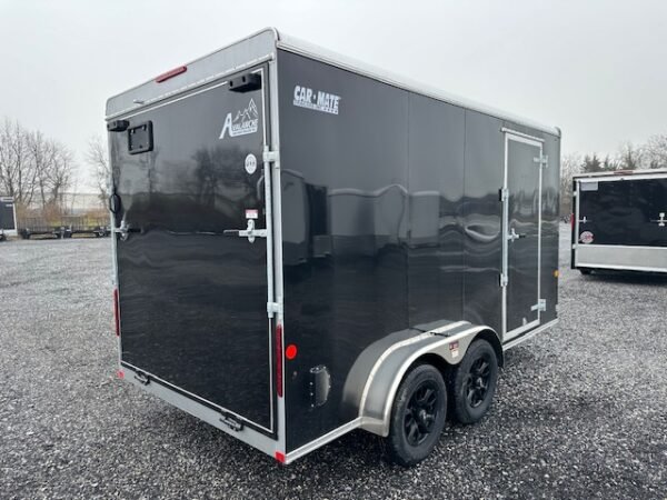 Car Mate 7 x 14 V-Nose Enclosed Cargo Trailer – Avalanche - Image 5