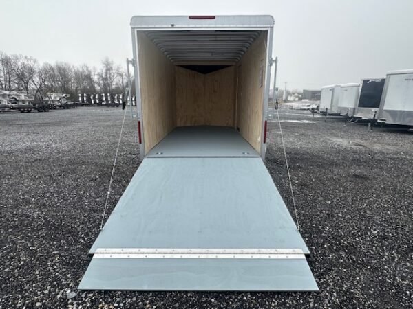 Car Mate 7 x 14 V-Nose Enclosed Cargo Trailer – Avalanche - Image 3