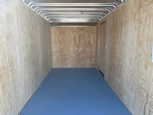 Car Mate 7 x 14 Enclosed Cargo Trailer – Aluminum Wheels - Image 6