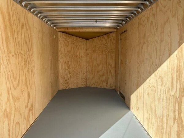Car Mate 7 x 16 V-Nose Enclosed Cargo Trailer – Avalanche - Image 6