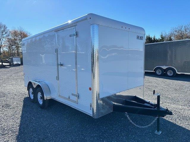 Car Mate 7 x 16 Enclosed Cargo Trailer – Double Rear Doors - Image 4