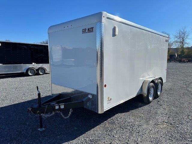 Car Mate 7 x 16 Enclosed Cargo Trailer – Double Rear Doors
