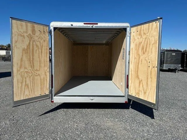 Car Mate 7 x 16 Enclosed Cargo Trailer – Double Rear Doors - Image 3