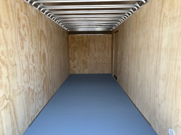 Car Mate 7 x 18 Enclosed Cargo Trailer – Aluminum Wheels - Image 6