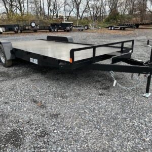 Car Mate 7 x 18 Open Car Trailer – Full Steel Deck