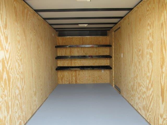 Car Mate 7 x 14 Enclosed Contractor Trailer – 6″ Added Height - Image 3