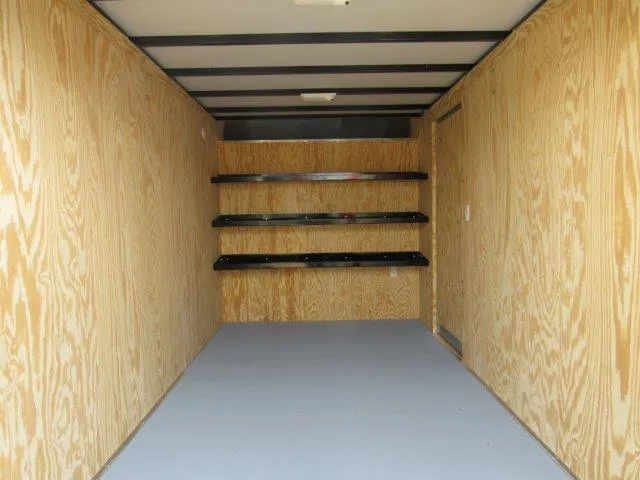 Car Mate 7 x 14 Enclosed Contractor Trailer – 6″ Added Height - Image 3