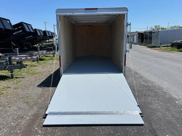 Car Mate 7 x 14 V-Nose Enclosed Cargo Trailer – 6″ Added Height - Image 3