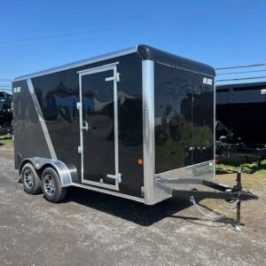 Car Mate 7 x 14 Enclosed Cargo Trailer – Two-Tone Exterior