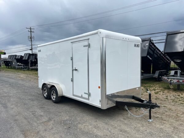 Car Mate 7 x 16 Enclosed Cargo Trailer – 12″ Added Height - Image 4