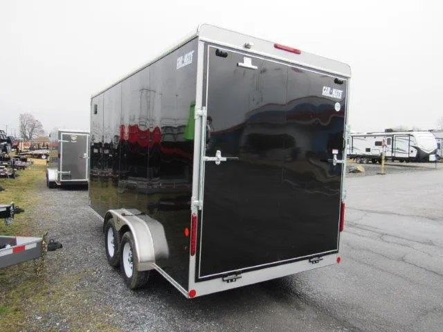 Car Mate 7 x 16 Enclosed Cargo Trailer – 18″ Added Height - Image 8